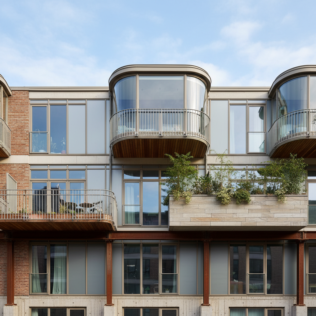 фото Балкон с выносом: возможности и ограничения