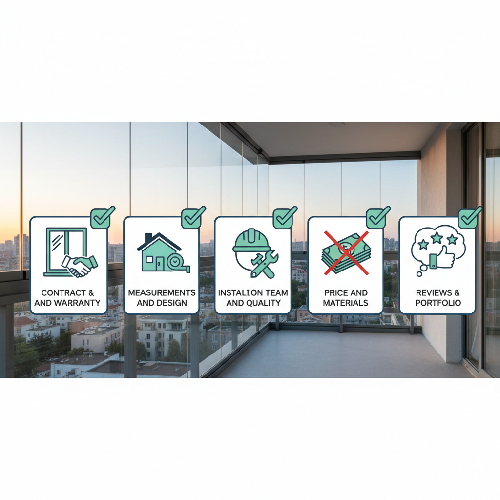 фото Как выбрать компанию по остеклению балконов: чек‑лист