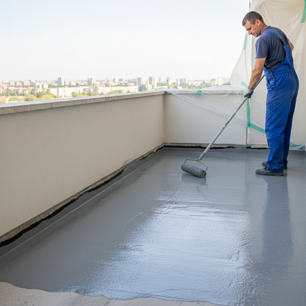 фото Гидроизоляция балкона: защита от влаги и протечек