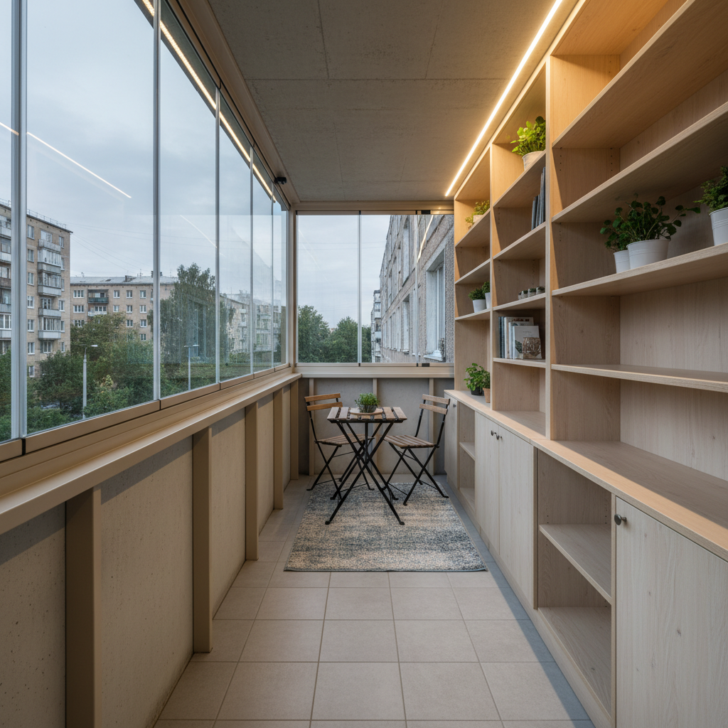фото Балкон в хрущёвке: как увеличить пространство