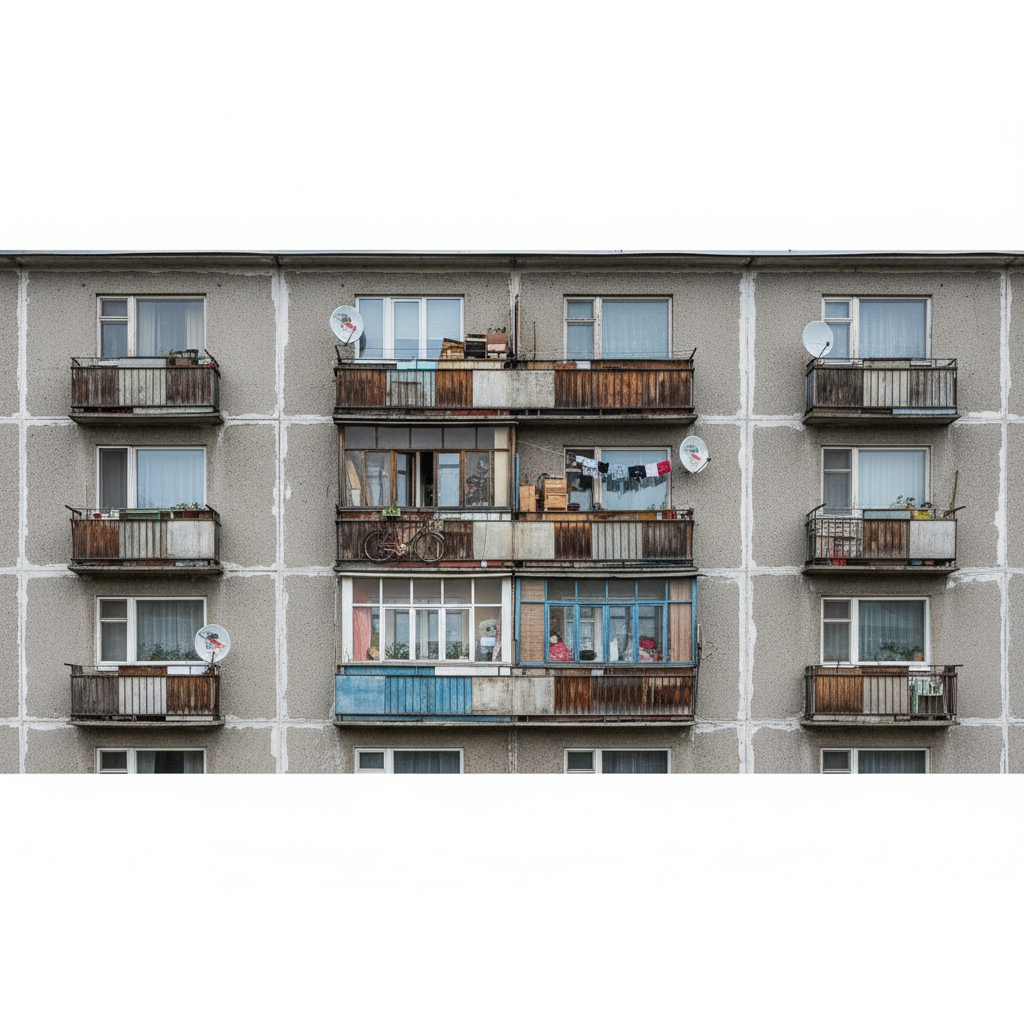 фото Балкон в панельном доме: типовые решения