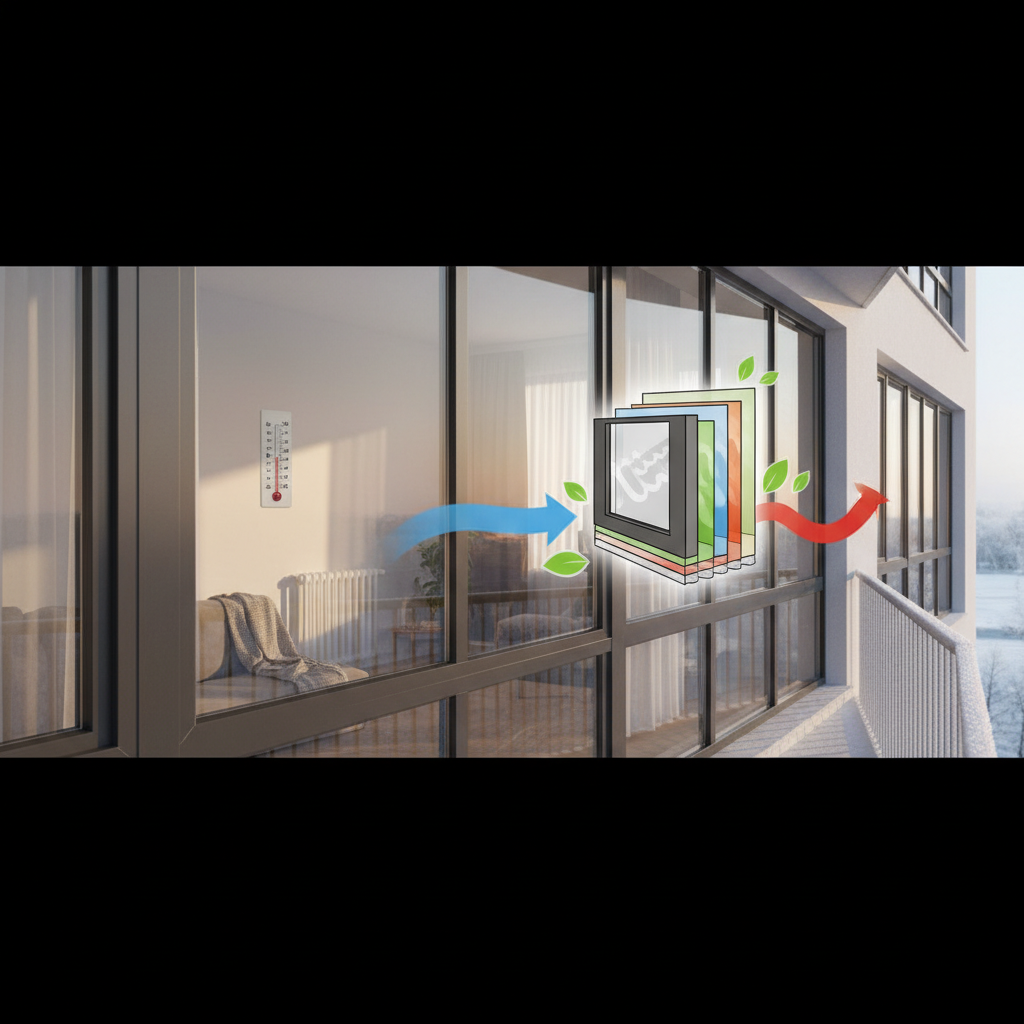 фото Энергоэффективность остекления балкона: как сэкономить на отоплении