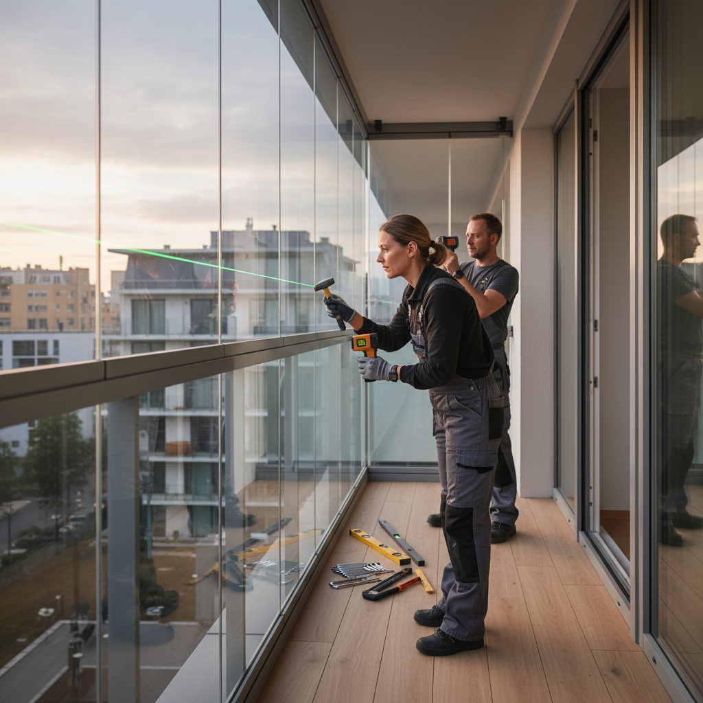 фото Как проверить качество остекления балкона после монтажа