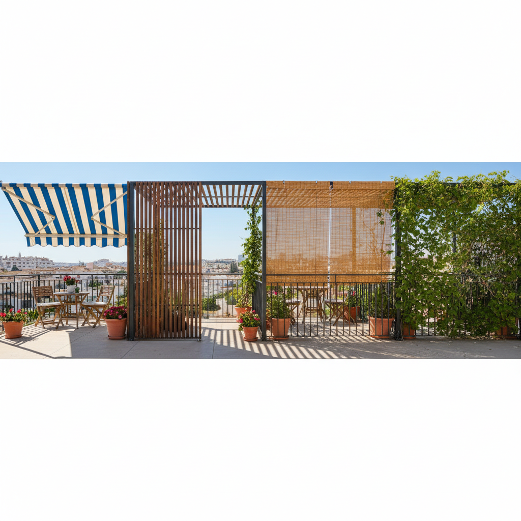 Балкон с солнцезащитой: варианты решений | статья от компании Балкон-Бекон